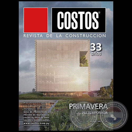 COSTOS Revista de la Construccin - N 302 - Noviembre 2020